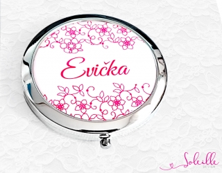 Zrcátko - kvítková krajka